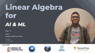 Linear Algebra for AI & ML Day-6