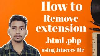 || How to remove .html .php extension from url || how to remove .html extension with .htaccess file