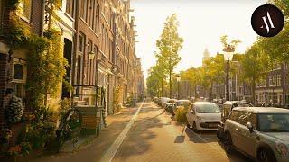 4K EPIC Cycling Amsterdam Center Canals, Bicycle Tour | 2023