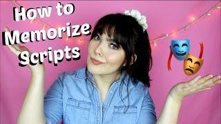How to Memorize Scripts & Monologues | BEST TIPS!