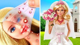 Mariage de Barbie avec Ken ! Incroyable transformation de beauté en princesse poupée par YOWZA