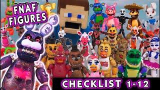 FNAF FUNKO Articulated Series 1-12 Checklist 5-inch Figures (2016-2023) Five Nights at Freddy's