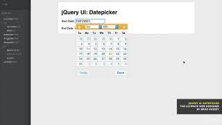 138 jQuery UI Datepicker