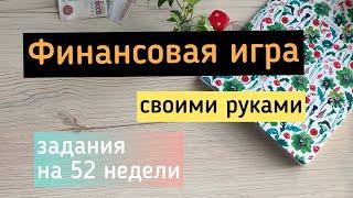 #4 ФИНАНСОВАЯ ИГРА // Статья расходов НА СЕБЯ // 52 недели // Деньги по конвертам