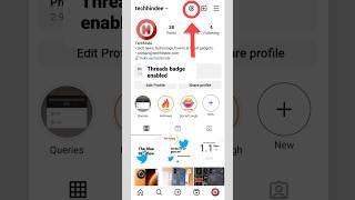 how to add threads badge on instagram | threads badge on Instagram