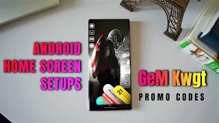 BEST ANDROID HOME SCREEN SETUPS 2021 - Android Home screen customization you must try