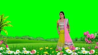 3D Cinematic Nature Green Screen Status Video Background || flower background green screen video