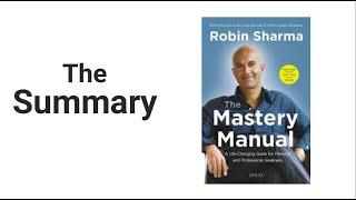 Mastery Manual By Robin Sharma | Book Summary |  AVID-WISDOM