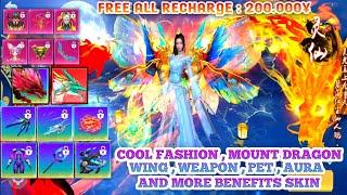 Killings Gods Immortal 2 Privilege Edition - Free All Recharge 200K ¥ , Fashion , Mount Dragon, Wing