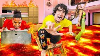 DER BODEN IST LAVA in 5 MIO € VILLA  (ft. Rick, Lucy, Theresa)