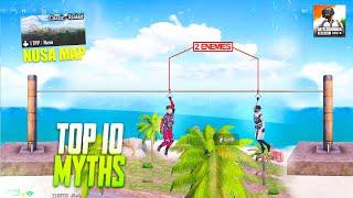 Top 10 NUSA Map Myths in BGMI | PUBG Myths #97