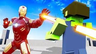 Zombie Survival as Iron Man - Teardown Mods Gameplay