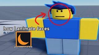 How I animate faces using moon animator - OLD DON'T WATCH THIS PLEASE