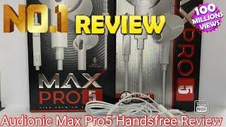 Original Audionic Max Pro5 Wire Handsfree #smartaccessories #Shorts #Viral #shortsvideo