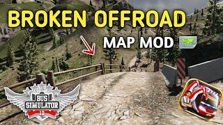 Broken  OFFroad Map Mod For Bus Simulator Indonesia|| OFFroad Map Mod #bussidmapmod #offroadmap