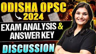 ODISHA OPSC 2024 : Complete Analysis and Answer Key Discussion | Odisha Preps | Dr. Priyanka Sharma