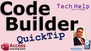 QuickTip: Default to Code Builder to use VBA in Microsoft Access - Always Use Event Procedures