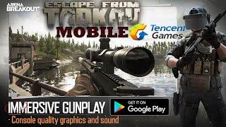 ARENA BREAKOUT (Escape Tarkov Mobile) OFFICIAL TRAILER GAMEPLAY  CBT ENGLISH ANDROID IOS 2022