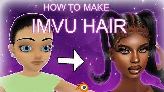 IMVU | HOW TO MESH HAIR FOR IMVU