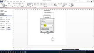 How to draw flowcharts using Microsoft Visio lesson 3