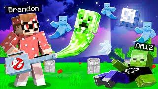 We Went GHOST HUNTING in Minecraft!