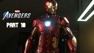 MARVEL's  AVENGERS - IRON MAN Mark II Suit | Walkthrough | Part 10 | 1080p 60FPS | No Commentary