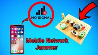 How to make a Mobile Network Jammer using 555 timer  ||