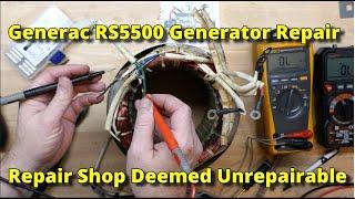 Generac RS5500 Generator Repair