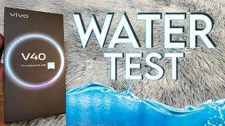 VIVO V40 5G WATER TEST 2024