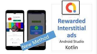 Rewarded Interstitial ads 2024 with admob gdpr implementation | Android Studio | Kotlin