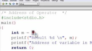 44. Address of Operator in C Programming (Hindi)