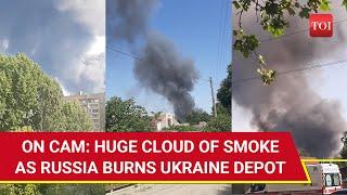 Putin's Missiles Avenge Ukraine's U.S.-backed ATACMS Strike On Crimea; Big Explosion Rocks Depot