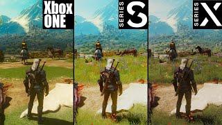 The Witcher 3 Next Gen Update: Xbox One vs. Series S vs. Series X comparison | Graphics Loading FPS