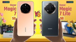 Honor Magic 7 vs Honor Magic 7 Lite | Full comparison  Which one Is Best?