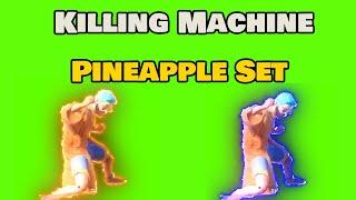 Killing Machine With Pineapple Suite| Green Screen | Black Screen | PUBG MOBILE | Rox Hamza