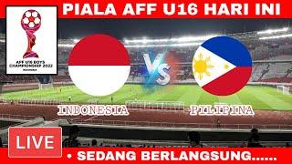 Timnas Indonesia vs Filipina Live Piala AFF U16 2022 Malam Ini | starting line up