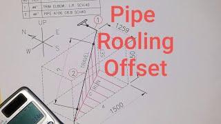 PIPE ROOLING OFFSET For Beginners