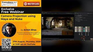 Webinar | Camera projection Maya and Nuke