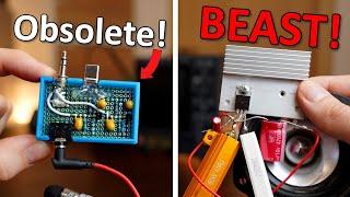 The World's Simplest Audio Amp just got BETTER?! (MOSFET Amp) EB#61