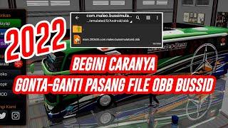 BEGINI CARA GANTI PASANG OBB BUS SIMULATOR INDONESIA ( MALEO )  #bussid #obbbussid #maleobussid