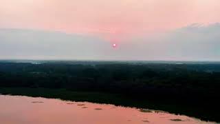 Sunrise July 21 2024 5:47 AM HD Short Version #drone #summer #relaxing #asmr