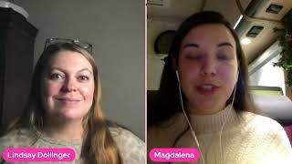 Social Selling Sisterhood Live Interview with Magdalena, Pinterest Manager