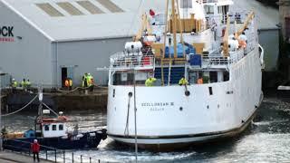 Scillonian III, Penzance,  Dry Dock 2nd December 2021, Part 5 of 5