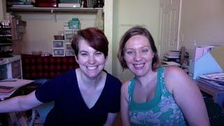 Scrappy Chat with Crafty Meggy and Hannah /Traveling and Scrapbooking