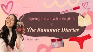 spring haul w/ vs pink and frankies bikinis - #VSPartner - @thebananniediaries - links to shop 