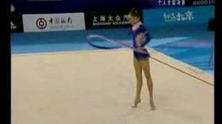 Liubov Cherkashina AA Ribbon @ 2007 Olympic Test Event