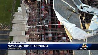 NWS: EF2 tornado touched down in Tipp City during Wednesday's storms