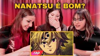 REACT Rap do Meliodas (Nanatsu no Taizai) | 7 Minutoz | CK Animes ft. Bibi Vitona e Gabi Dutra