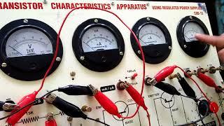 Transistor characteristics||du physics practicals