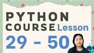 Tinateach Python Courses for Beginners | Course 4